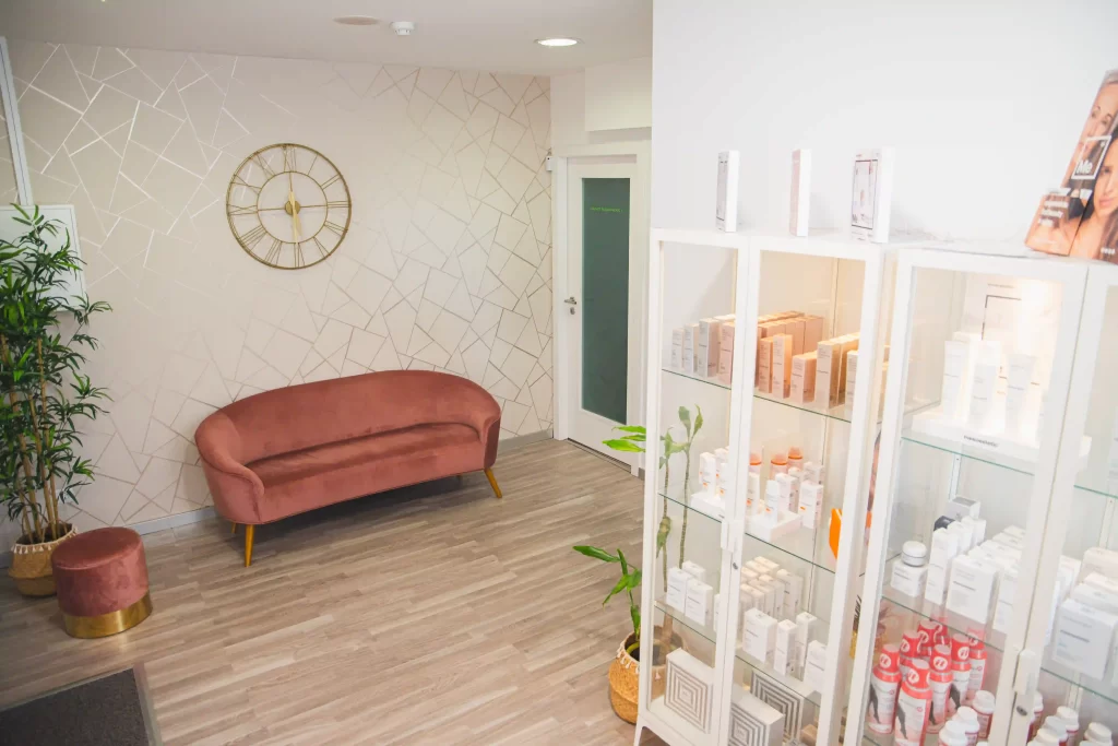 Instalações - Sala de espera Nutricosmética