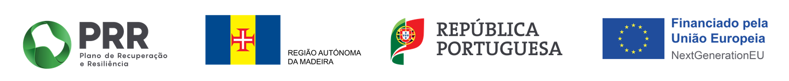 PRR - Plano de Recuperacao e Resiliencia | Regiao Autonoma da Madeira | Republica Portuguesa | Financiado pela Uniao Europeia NextGenerationEU